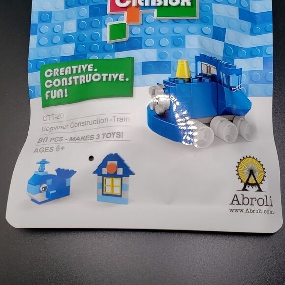 Citiblox creative building blocks  3in1 toy train - Picture 3 of 3